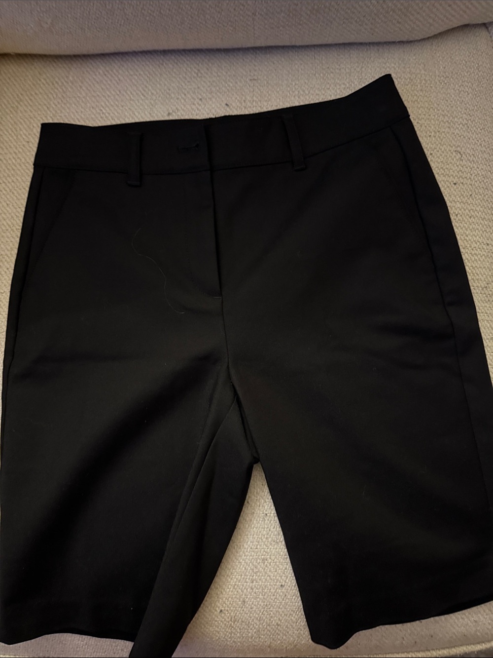 WHBM 10" Bermuda Short Bermuda Shorts Black Size 0 NWT